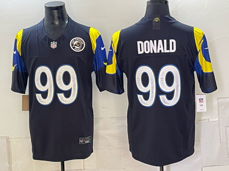 Men 2026 Los Angeles Rams #99 Donald blue Nike Limited NFL Jersey 091201